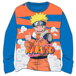 PIERROT T-shirt Naruto enfant Taille 4 (T4) - 100% Coton - 180 g/m² - Devant 100% Polyester