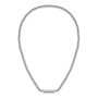 Boss Collier en Acier Inoxydable 55cm Gris