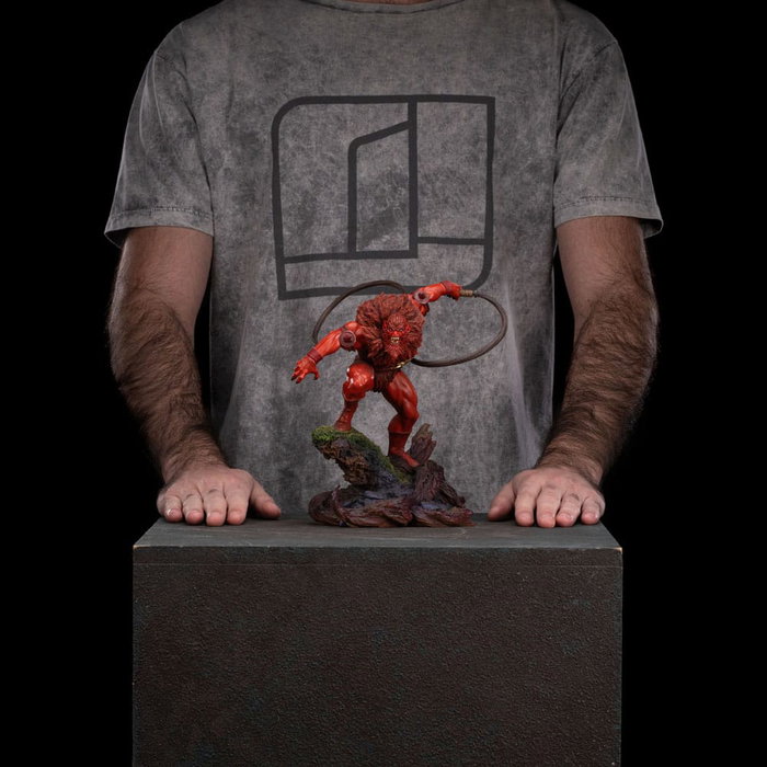 Masters of the Universe statuette Art Scale 1/10 Red Beast Man (Exclusive 2024) 23 cm