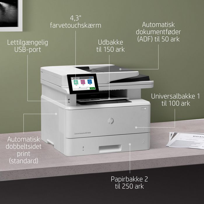 HP LaserJet Enterprise M430f Monochrome Multifonction HP LaserJet Enterprise M430f Monochrome Multifonction