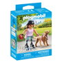 Playmobil My Life Patineuse avec Retriever