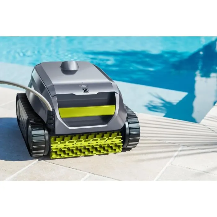 Zodiac Sweepy SWY 3520 - Robot nettoyeur autonome pour piscine jusqu'à 8 x 4 m, nettoyage fond, parois et ligne d'eau, cycle 2h30, filtre 480 cm2