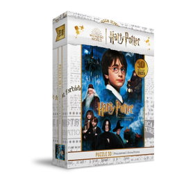 Sd toys Puzzle 100 pièces Effet 3D Poster Pierre Harry Potter