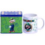 Nintendo - Hucha métallique et tasse en céramique Super Mario Bros Luigi