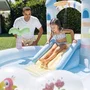 Intex Aire de jeux gonflable Château Magique 56148NP avec toboggan - A partir de 2 ans - Pour jardin