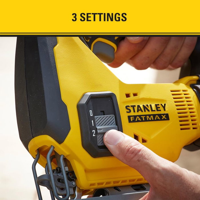 Stanley Fatmax Scie sauteuse sans fil SFMCS600B-XJ 18V Stanley Fatmax Scie sauteuse sans fil SFMCS600B-XJ 18V