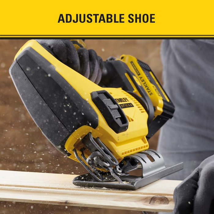 Stanley Fatmax Scie sauteuse sans fil SFMCS600B-XJ 18V Stanley Fatmax Scie sauteuse sans fil SFMCS600B-XJ 18V