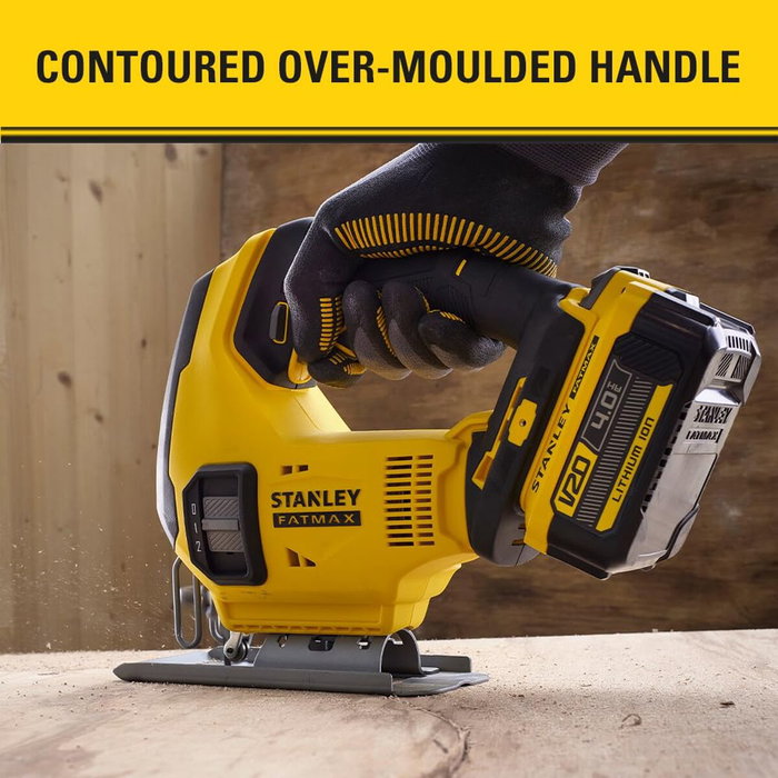 Stanley Fatmax Scie sauteuse sans fil SFMCS600B-XJ 18V Stanley Fatmax Scie sauteuse sans fil SFMCS600B-XJ 18V