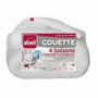 Abeil Couette 4 Saisons Anti-Acariens 140x200cm Blanc