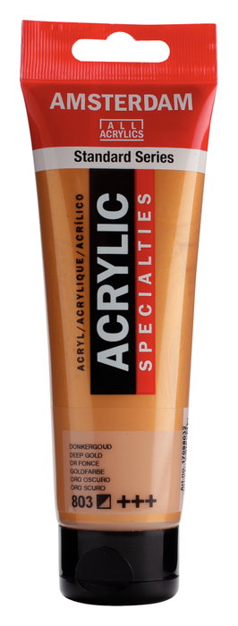 Amsterdam Peinture Acrylique Standard Series Or foncé 803 - 120 ml Amsterdam Peinture Acrylique Standard Series Or foncé 803 - 120 ml