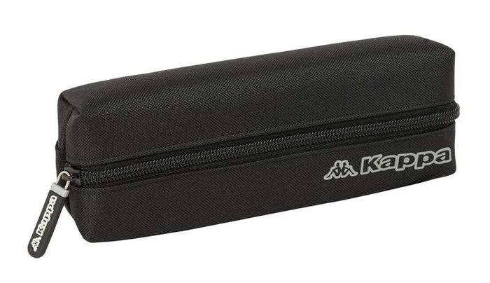Safta Kappa Dark Porte-tout rectangulaire avec élastique 22 cm, boîte de rangement, dimensions 22 x 4 x 7 cm, couleur sombre Safta Kappa Dark Porte-tout rectangulaire avec élastique 22 cm, boîte de rangement, dimensions 22 x 4 x 7 cm, couleur sombre