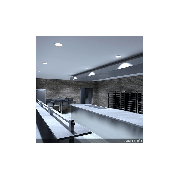 Pack de 4 Downlights LED 24W 2160Lm 6000K IP65 Blanc Froid