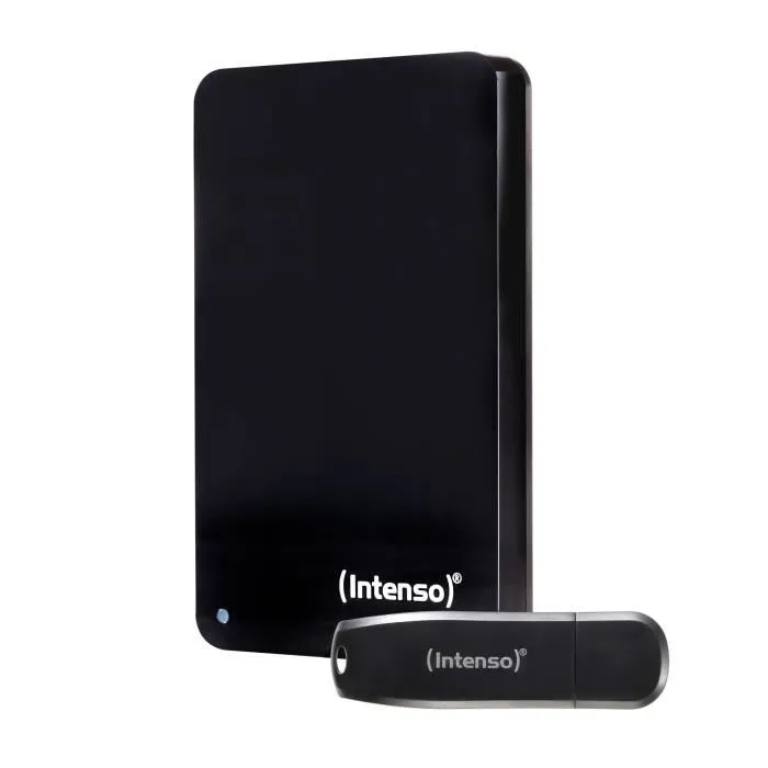 Intenso Disque dur portable HDD 2,5" 2 To + 64 Go - USB 3.2 Intenso Disque dur portable HDD 2,5" 2 To + 64 Go - USB 3.2