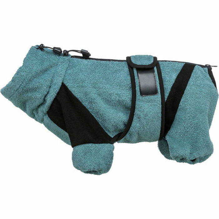 Peignoir pour chien Trixie Bleu M