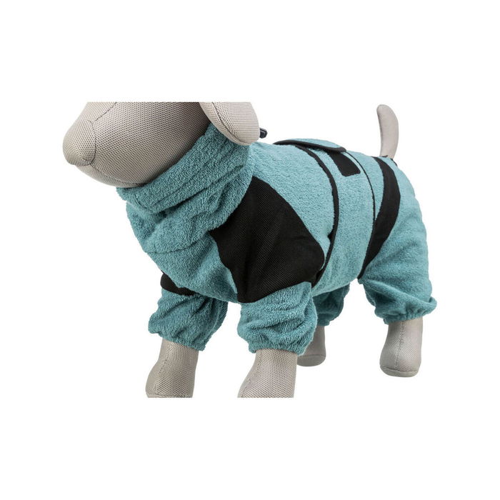 Peignoir pour chien Trixie Bleu M