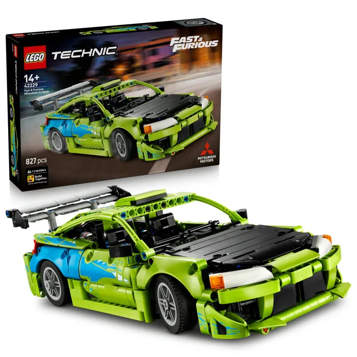 LEGO Technic 42229 Voiture Mitsubishi Eclipse de Fast and Furious - Jouet de Construction pour Adolescents dès 14 Ans LEGO Technic 42229 Voiture Mitsubishi Eclipse de Fast and Furious - Jouet de Construction pour Adolescents dès 14 Ans
