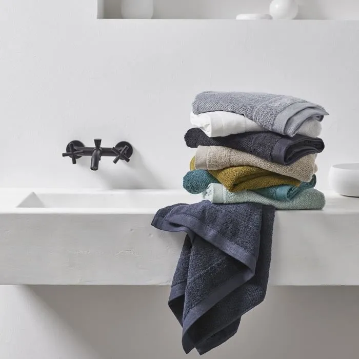 Today Drap de bain Organic, 70 x 130 cm, 100% Coton bio 450 g/m², Certifié GOTS et Oeko-Tex, Entretien facile