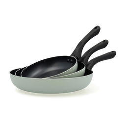 Ensemble de poêle Quid Tropic Vert Métal 3 Pièces