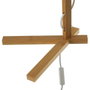 BigBuy Home Lampe de bureau Blanc Naturel Bambou