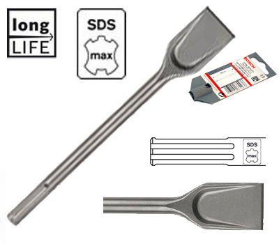 Bosch Burin plat SDS-max auto-affûtant 50x400 mm Bosch Burin plat SDS-max auto-affûtant 50x400 mm