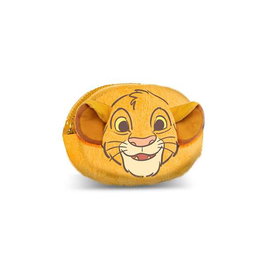 Karactermania Le Roi Lion Porte-monnaie Peluche Assis Personnage Disney 10x13x5 cm en Polyester Jaune