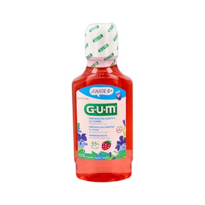 GUM Colutorio Junior +6 Ans Fraise 300ml GUM Colutorio Junior +6 Ans Fraise 300ml