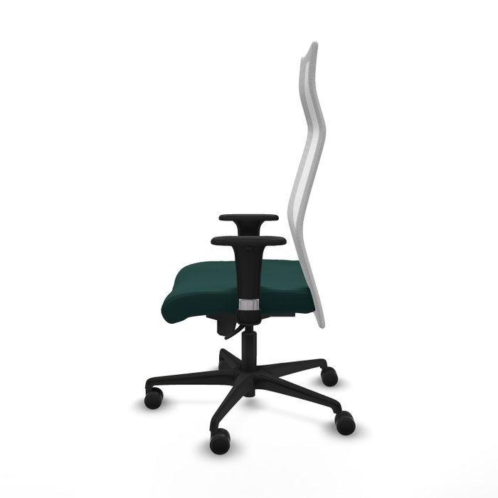Piqueras y Crespo Chaise de Bureau Albacete Vert Bouteille et Blanc