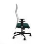 Piqueras y Crespo Chaise de Bureau Albacete Vert Bouteille et Blanc
