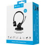 Sandberg Casque sans fil pour bureau Pro+ - Casque Bluetooth stéréo avec double connexion, microphone rotatable et lumière d'occupation, pour PC et mobile