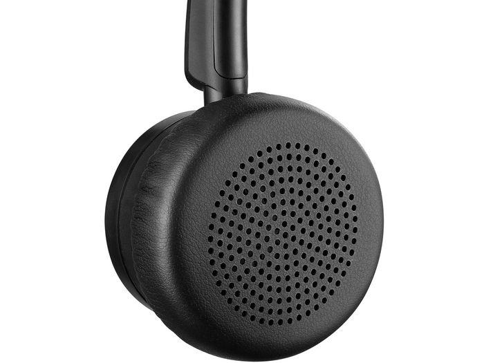 Sandberg Casque sans fil pour bureau Pro+ - Casque Bluetooth stéréo avec double connexion, microphone rotatable et lumière d'occupation, pour PC et mobile
