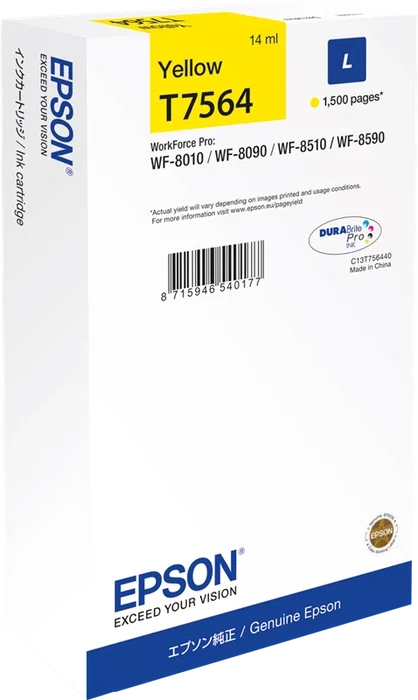 Epson C13T75644N Cartouche d'encre jaune