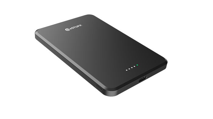 eSTUFF Powerbank magnétique 5 000 mAh Noir