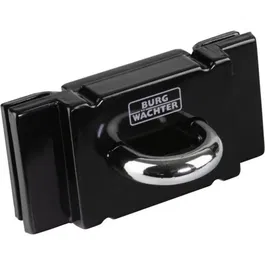 Burg Wachter SA 1180 SB Ancre de sécurité en acier trempé pour fixation murale ou sol avec anse et boulons anti-manipulation