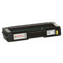Ricoh Toner SPC340 407902 Jaune pour Imprimante - Cartouche de Toner Jaune