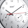 Mebus 19449 Horloge murale radio-contrôlée avec thermomètre et hygromètre