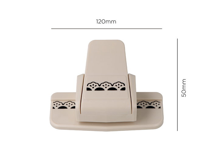 Innspiro Border Punch Petite Perforatrice de Bordure Festonnée 40x11mm