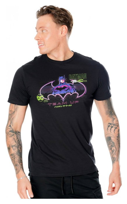 Batman T-Shirt Anime Matrix Grid (M)