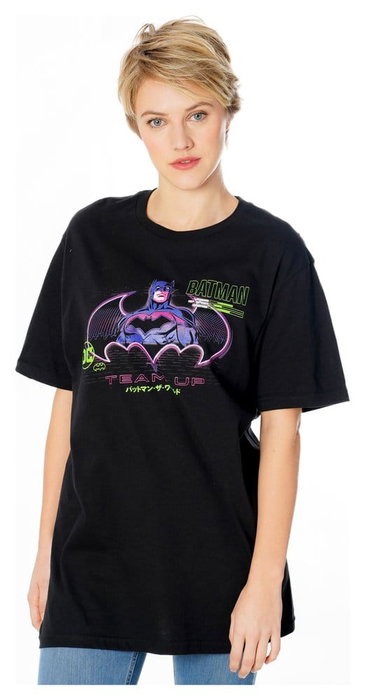 Batman T-Shirt Anime Matrix Grid (M)