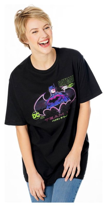 Batman T-Shirt Anime Matrix Grid (M)