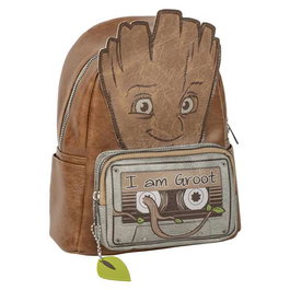 Cerdá - Mochila Casual Guardians of the Galaxy Groot - Sac à dos 22.0 x 25.5 x 11.4 cm - Marron