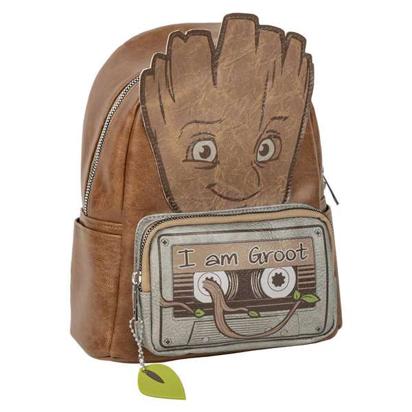 Cerdá - Mochila Casual Guardians of the Galaxy Groot - Sac à dos 22.0 x 25.5 x 11.4 cm - Marron Cerdá - Mochila Casual Guardians of the Galaxy Groot - Sac à dos 22.0 x 25.5 x 11.4 cm - Marron