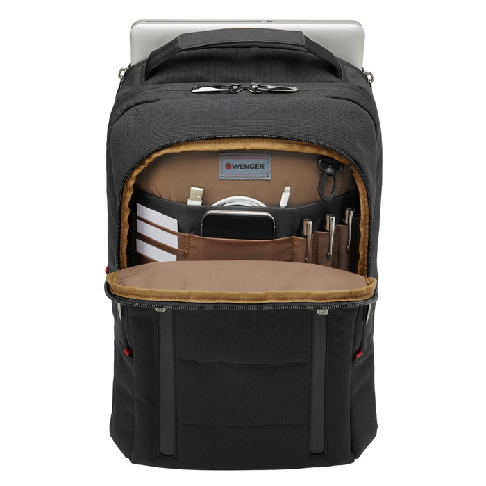 Wenger City Traveler Carry-On Sac à dos pour ordinateur 16 pouces - Noir