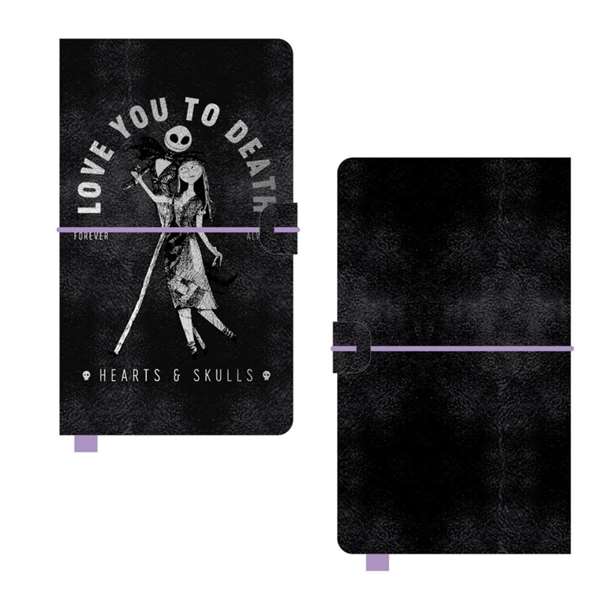 Cerdá - Cahier Premium Nightmare Before Christmas - 12.0 x 19.6 x 1.0 cm - Noir