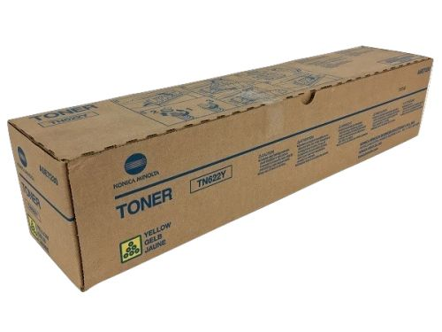 Konica Minolta Toner TN622Y / A5E7251 Yellow - Cartouche de toner jaune pour imprimante Konica Minolta Konica Minolta Toner TN622Y / A5E7251 Yellow - Cartouche de toner jaune pour imprimante Konica Minolta