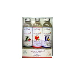 Lubrifiant Nature Body I Love You 3 x 75 ml