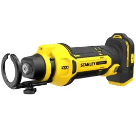 Stanley Fatmax SFMCE200B-XJ Fraiseuse pour plaques de plâtre sans fil 18V - 26000 tr/min - Éclairage LED - Forets inclus (3.2/4/6.4 mm)