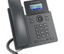 Grandstream GRP2601P Téléphone IP 2 lignes avec PoE intégré, écran LCD 2.21", 10/100 Ethernet, RJ-9, conférence audio 5 voies, dimensions 208 x 180 x 63.4mm