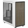Fractal Design North XL Chalk White TG Clear FD-C-NOR1X-04 - Boîtier PC E-ATX - Design élégant en bois et alliage avec 3 ventilateurs 140mm PWM