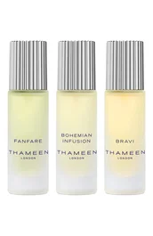 Thameen London Coffret de Parfums Fanfare, Bohemian Infusion et Bravi, Unisex