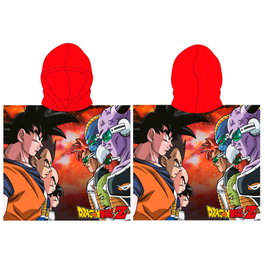 TOEI ANIMATION Poncho serviette Dragon Ball Z microfibre